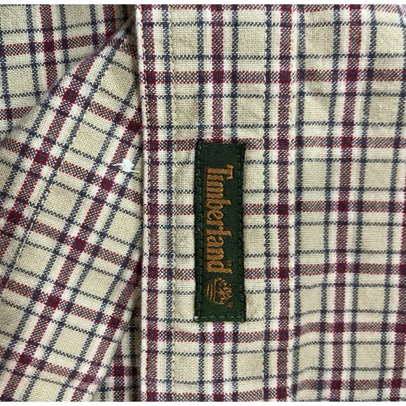 Timberland Long Sleeve Plaid Shirt Men’s Size 2XL - Picture 5 of 7